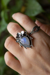 Moonstone Ring, AR-7418