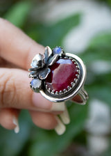 Ruby Gemstone Ring, AR-7175
