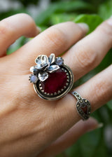 Ruby Gemstone Ring, AR-7175