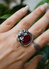 Ruby Gemstone Ring, AR-7175