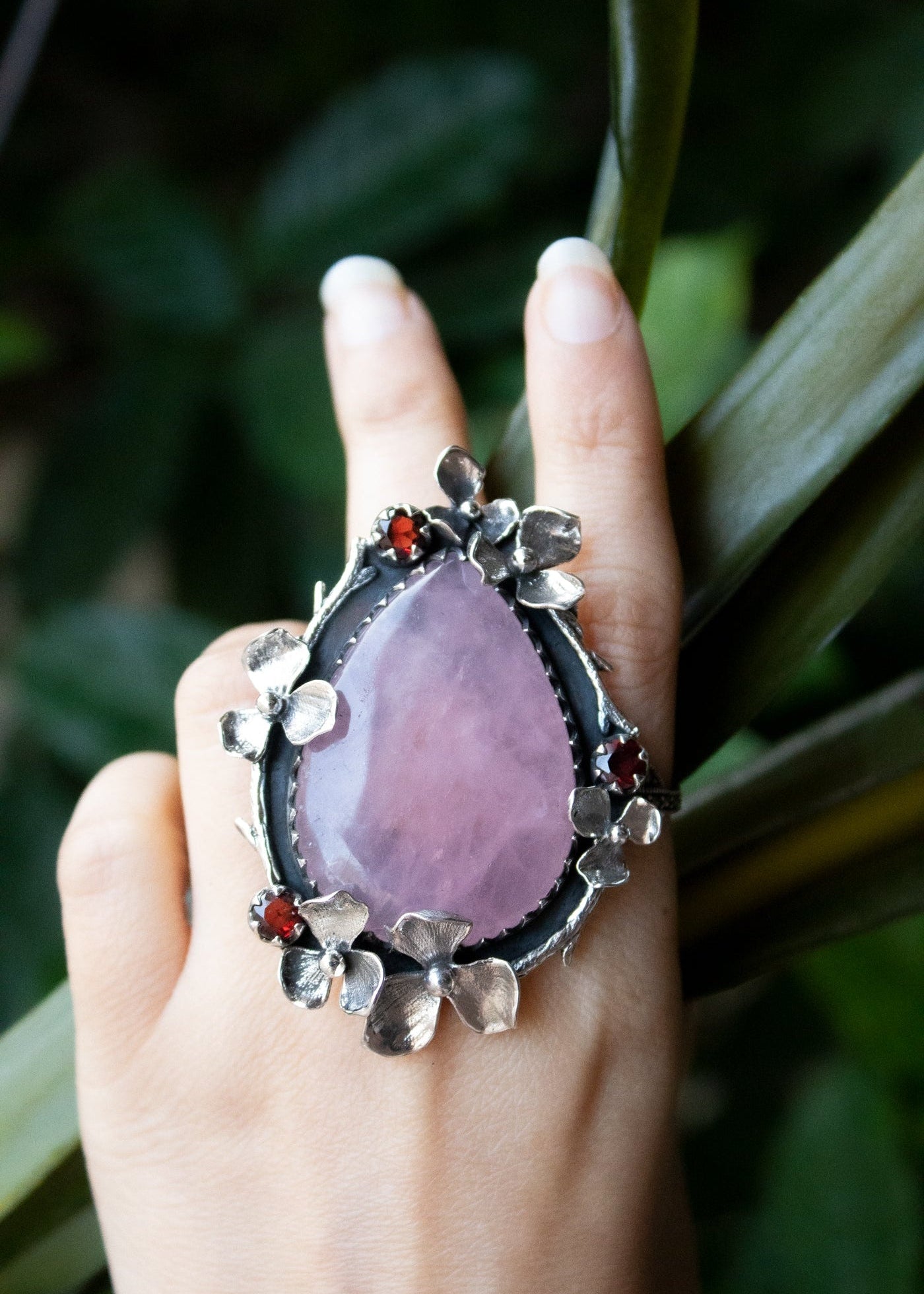 Rose Quartz Ring, AR-7274