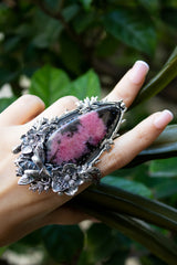 Majestic Rhodonite Ring, AR- 7400