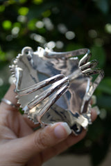 Lunar Enchantment: Moonstone Cuff Bracelet, AB-7399