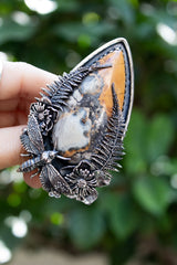 Wild Essence: Maligano Jasper Statement Ring, AR-7427