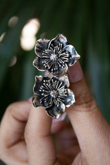 Blooming Silver Studs, AE-7423