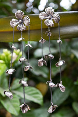 Falling Petals, Whispering Wind Earrings, AE-7446