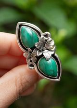 Malachite Boho Ring, AR-7064