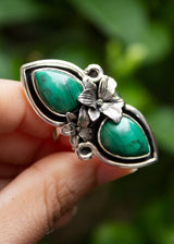 Malachite Boho Ring, AR-7064