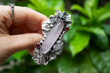 Rose Quartz Ring, Statement Ring, AR-7078