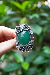 Green Onyx Ring, AR-7511