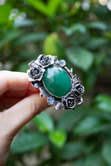 Green Onyx Ring, AR-7511