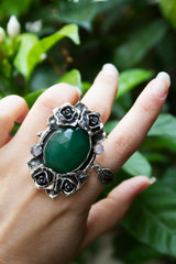 Green Onyx Ring, AR-7511
