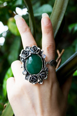 Green Onyx Ring, AR-7511