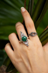 Bague Bohème Malachite, AR-6705