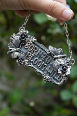 Born to Bloom Wild – Handcrafted Botanical Statement Necklace, AP-7547