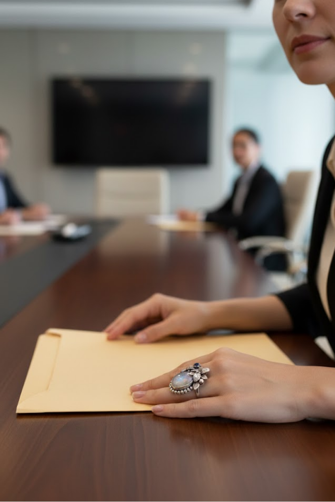Moonstone Ring, AR-7155