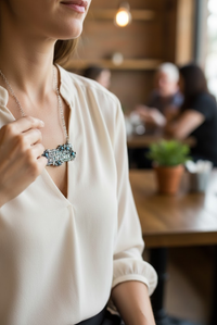 Soulful Wildflower Necklace: For the soul that blooms untamed