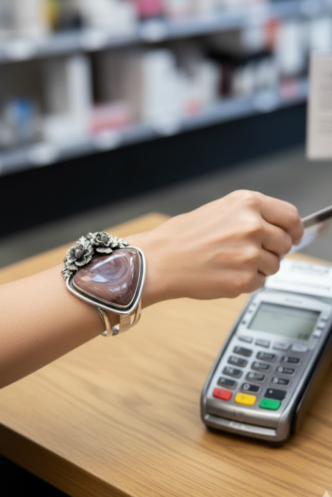 Imperial Jasper Cuff Bracelet, AB-7373