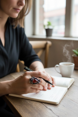Secret Garden Rose – Red Onyx Ring, AR-7687