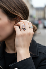 Rose Quartz Ring, AR-6895