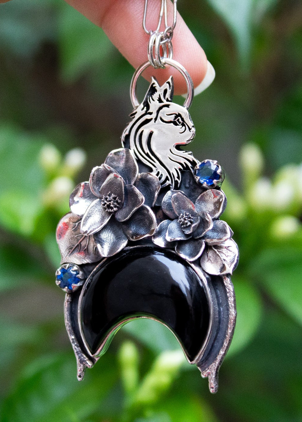 Enchanted Night Black Onyx Pendant, AP-7055