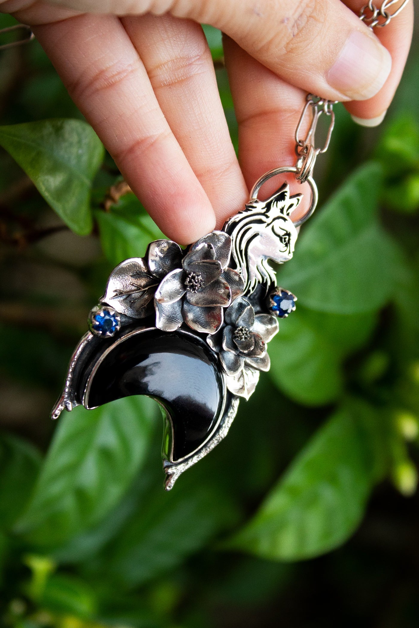 Enchanted Night Black Onyx Pendant, AP-7055