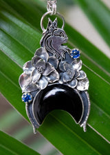 Enchanted Night Black Onyx Pendant, AP-7055