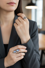 Moonstone Ring, June Birthstone AR-6748