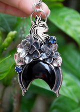 Enchanted Night Black Onyx Pendant, AP-7055