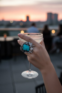 Sky Garden: Turquoise Ring, AR-7573