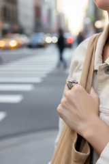 Metamorphosis Butterfly Silver Ring, AR- 7378