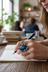 Lunar Veil Ring, AR- 7649