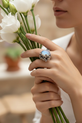 Moonstone Ring, AR-7417