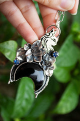 Enchanted Night Black Onyx Pendant, AP-7055