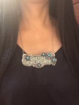 Soulful Wildflower Necklace: For the soul that blooms untamed