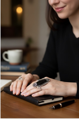 Coffin Black Onyx Ring, AR-7027