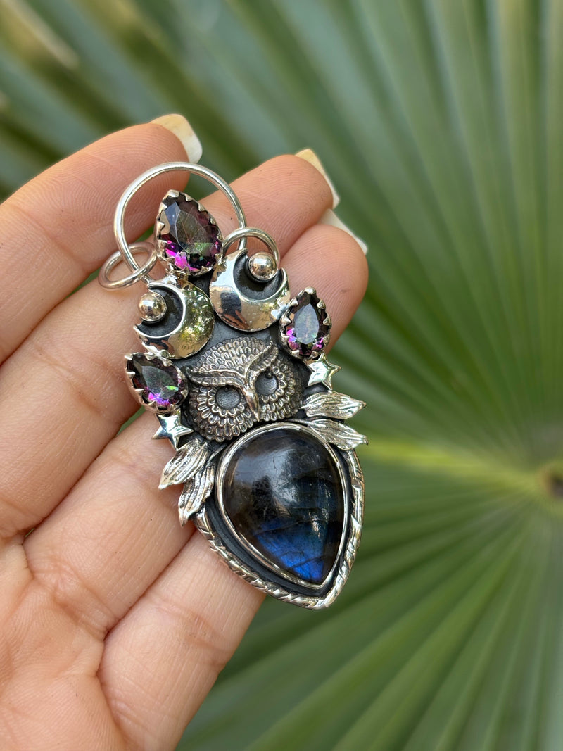 Labradorite Pendant, AP-7340