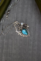 Moonlit Nectar: Labradorite Pendant, AP-7532