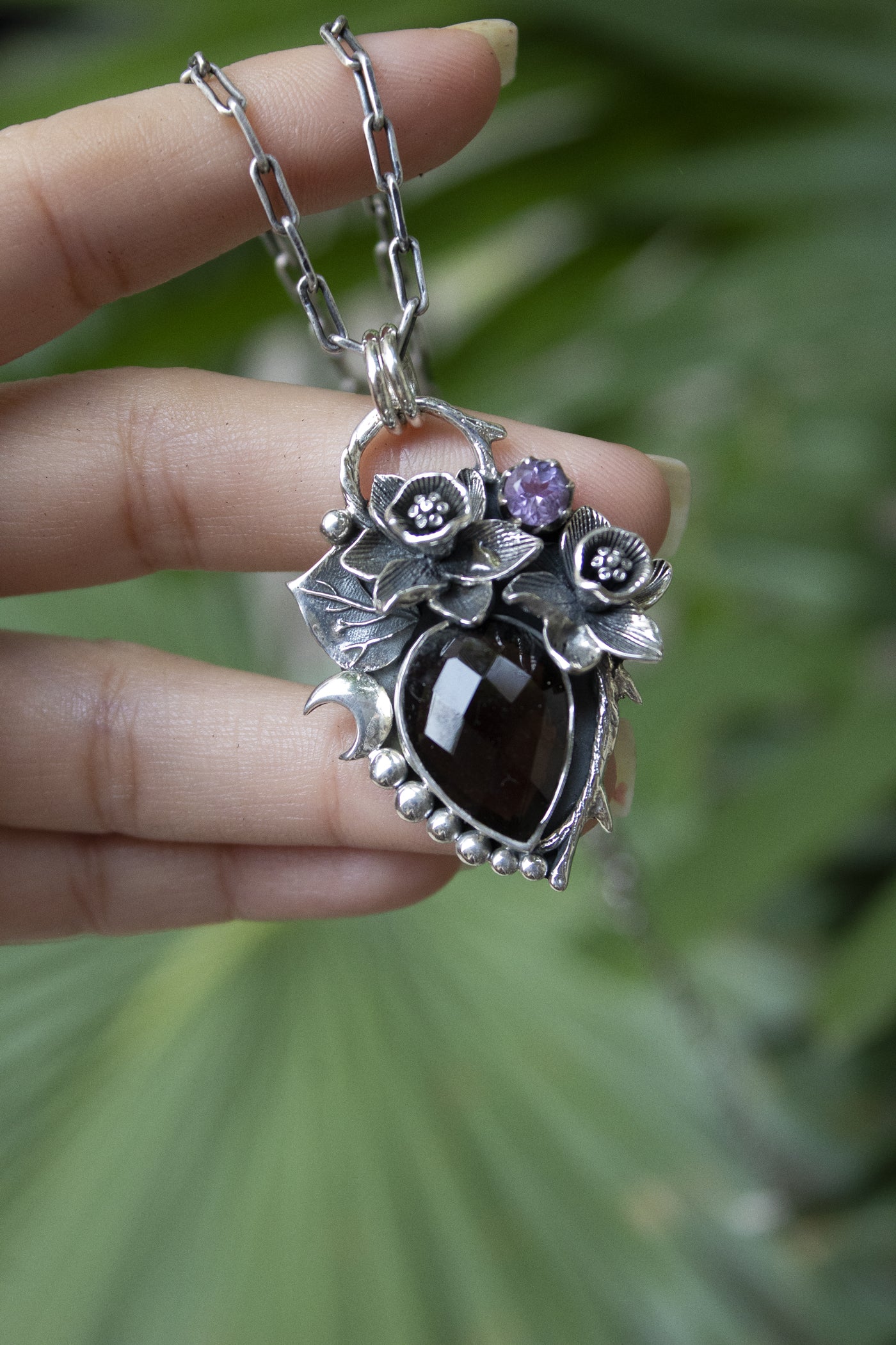 Twilight Soil: Smokey Quartz Pendant, AP-7535