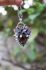 Twilight Soil: Smokey Quartz Pendant, AP-7535