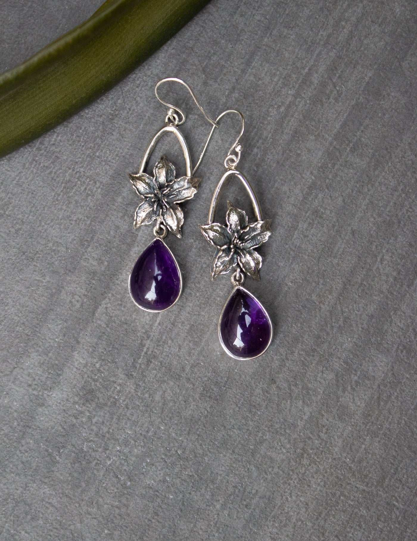 Violet Reverie: Amethyst Earrings, AE-7537