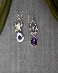 Violet Reverie: Amethyst Earrings, AE-7537