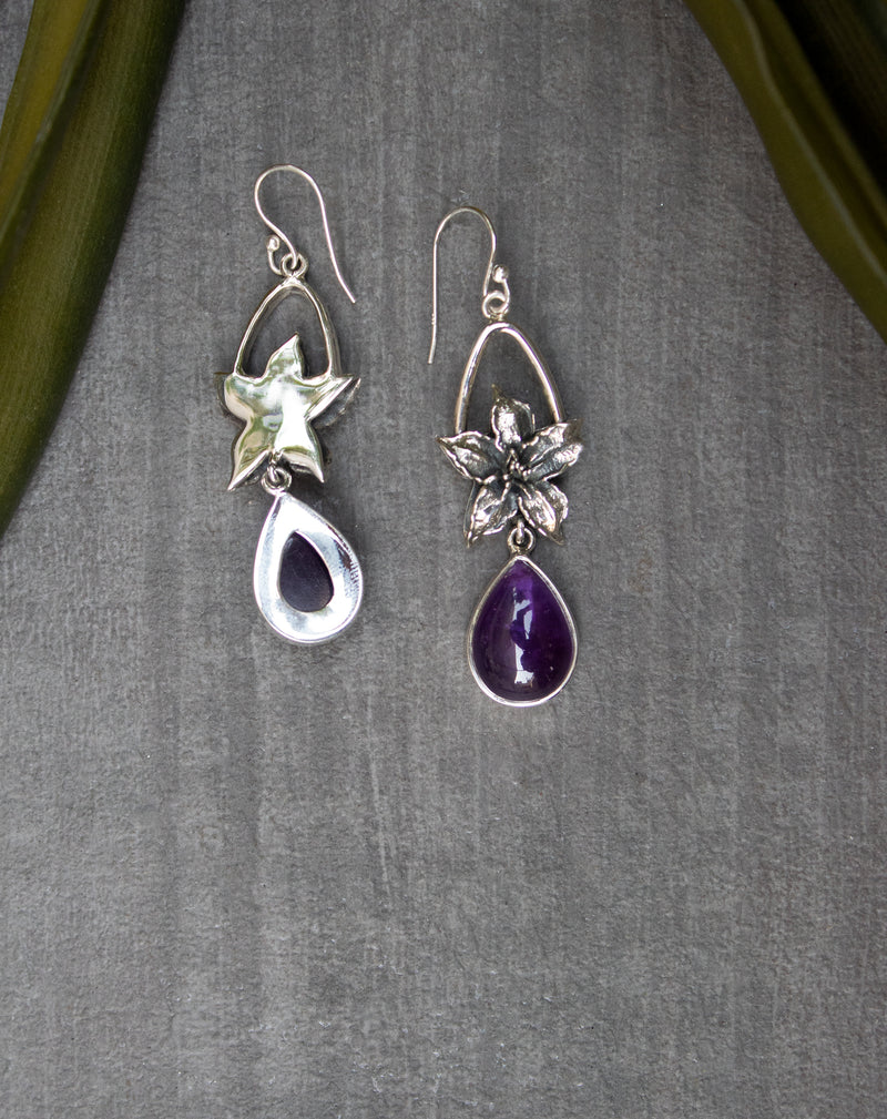 Violet Reverie: Amethyst Earrings, AE-7537