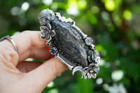 Enchanted Nocturne Owl Marcasite Ring, AR- 7129