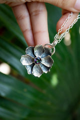 Floral Pendant with Mystic Topaz, AP -7134