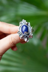 Midnight Garden – Lapis Lazuli Ring, AR- 7566