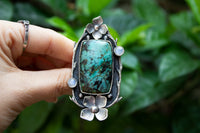 Floral Turquoise Ring, AR-6770