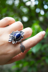 Midnight Garden – Lapis Lazuli Ring, AR- 7566