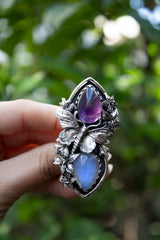 Twilight Messenger: Amethyst & Moonstone, AR- 7562