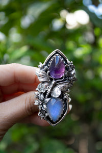 Twilight Messenger: Amethyst & Moonstone, AR- 7562